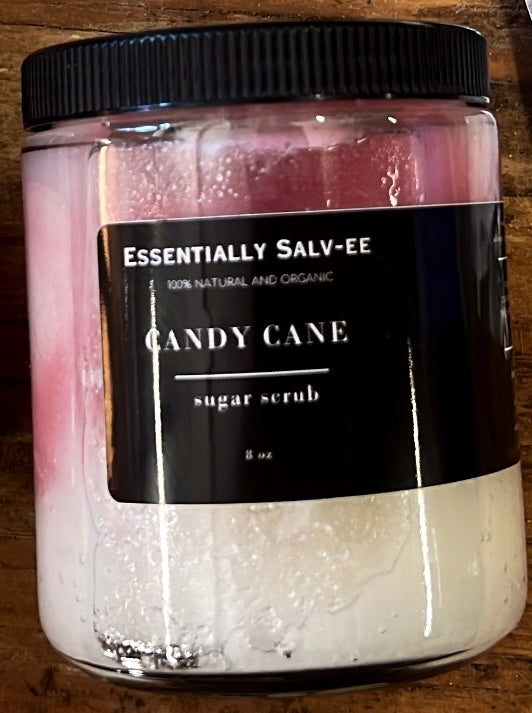 Candy Cane Sugar Scrub